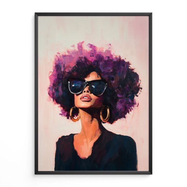 Cool Afro Woman