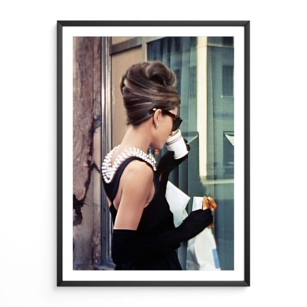 Audrey Hepburn, Breakfast at Tiffany's, Coffee