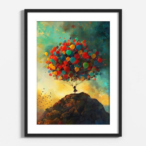 Colourful Balloon Girl - Image 6