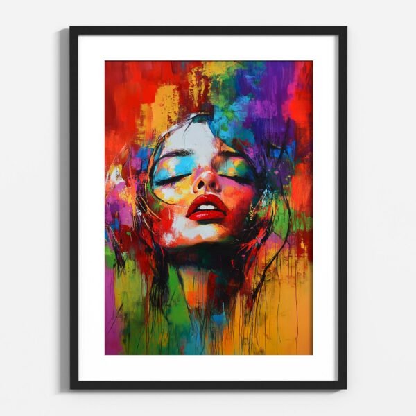 Abstract Woman's Face - Image 5