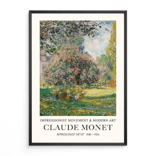 Claude Monet's The Parc Monceau