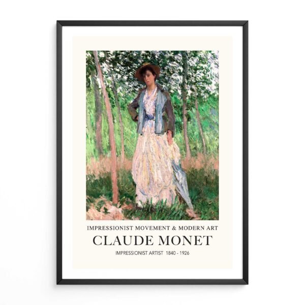 Claude Monet's The Stroller