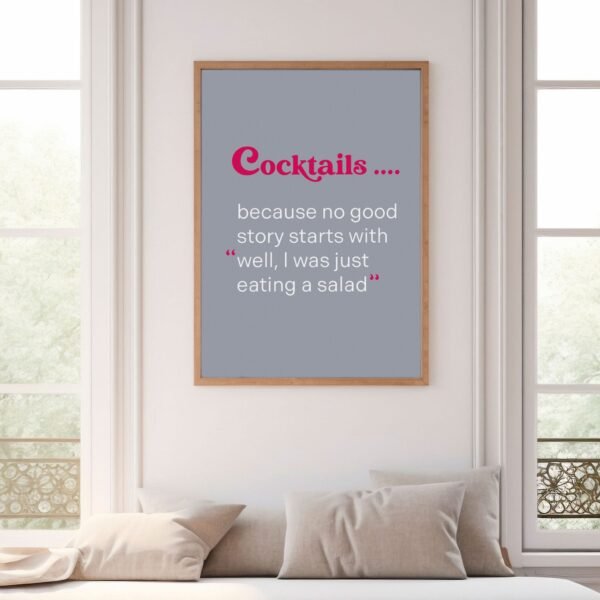 Cocktail Salad Quote