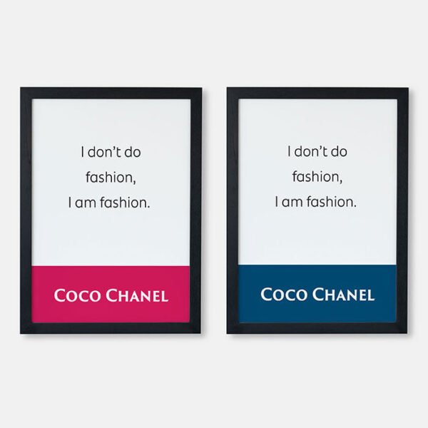 Coco Chanel: l Don't Do Fashion, l Am Fashion | Famous Fashion Quote - Image 4