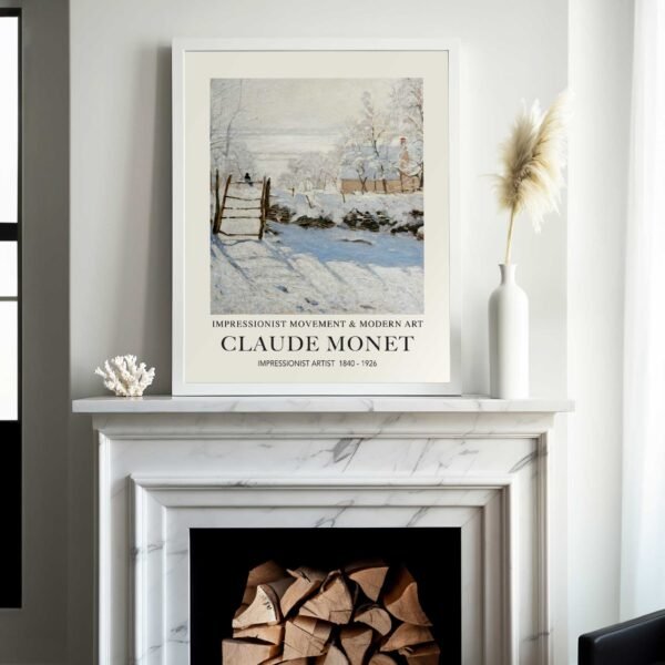 Claude Monet's The Magpie - Image 3