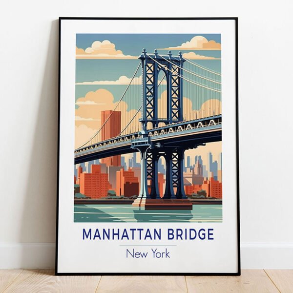 Manhattan Bridge USA - Image 3