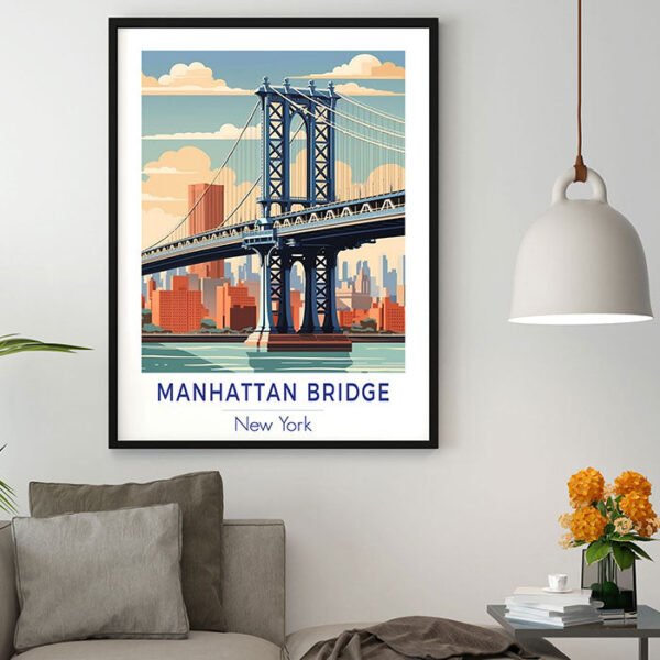 Manhattan Bridge USA - Image 5