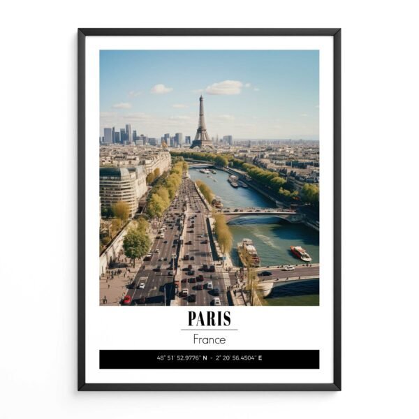Paris Skyline, France