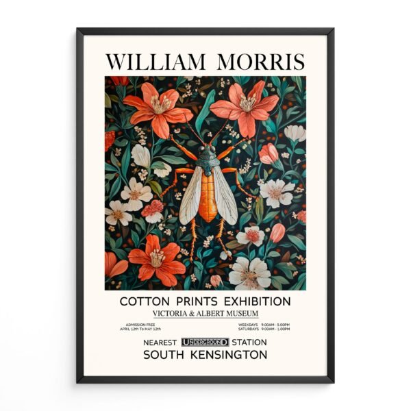 William Morris Orange Flying Beetle