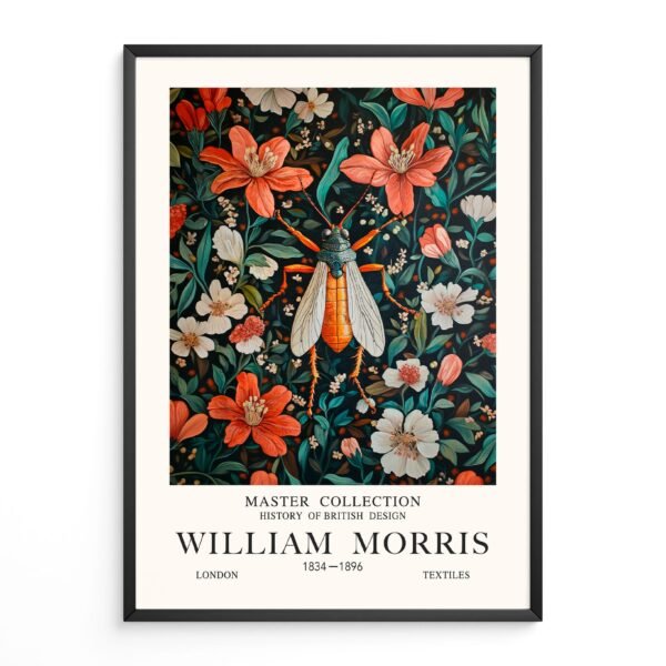 William Morris Orange Flying Beetle - Image 3