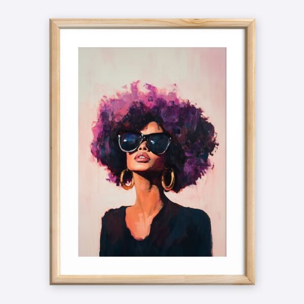 Cool Afro Woman - Image 5