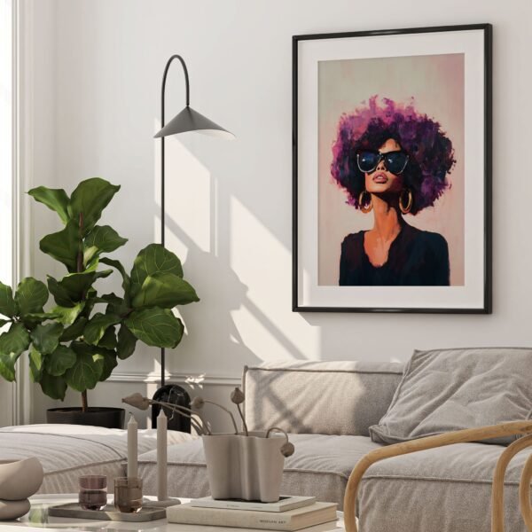 Cool Afro Woman - Image 6