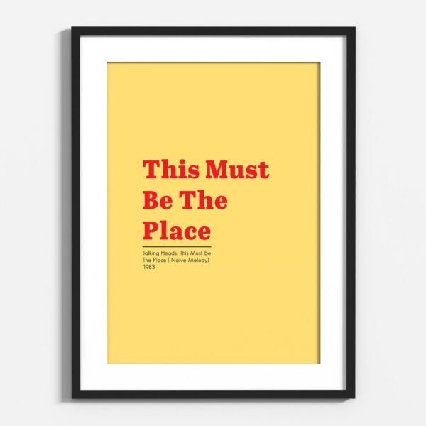 Talking Heads - This Must Be The Place - Image 3