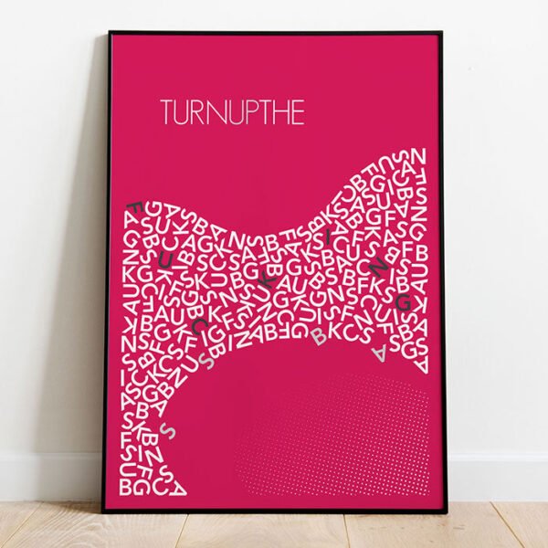 Turn Up the Bass Typography Poster - Image 4