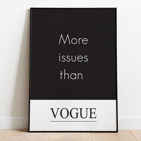 More Issues Than Vogue - Image 3