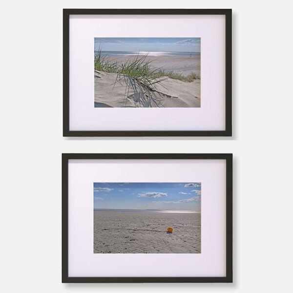 Sandy Beach With Buoy | Colour Photograph