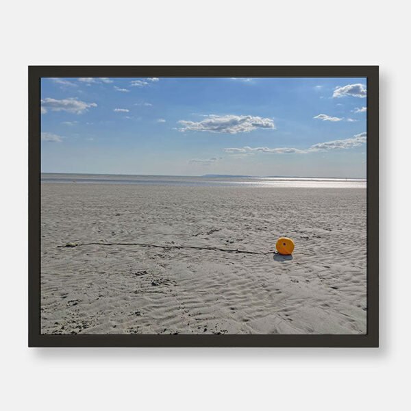 Sandy Beach With Buoy | Colour Photograph - Image 5