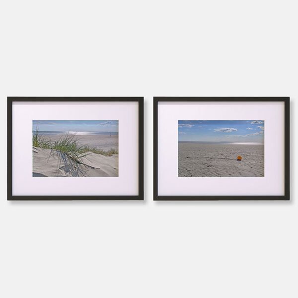 Sand Dunes On A Tranquil Beach