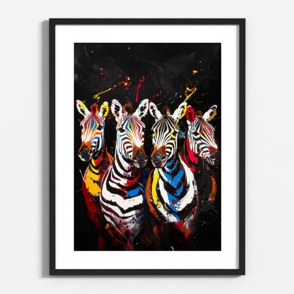 Zebra Art Print - Image 6