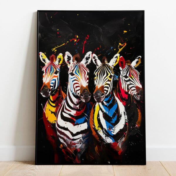 Zebra Art Print - Image 5