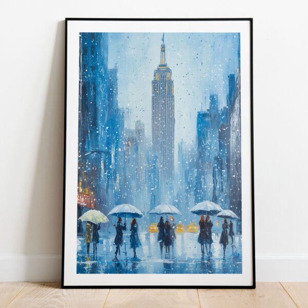 Empire State Snow Scene - Image 6