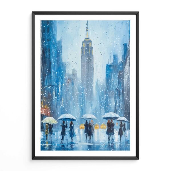 Empire State Snow Scene - Image 3