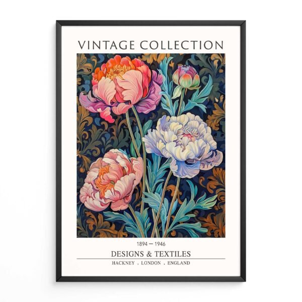 Vintage Peony Botanical - Image 3