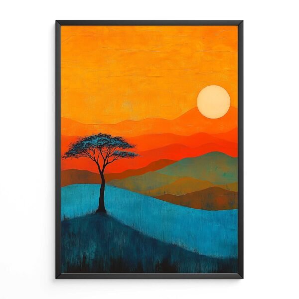 african sunset