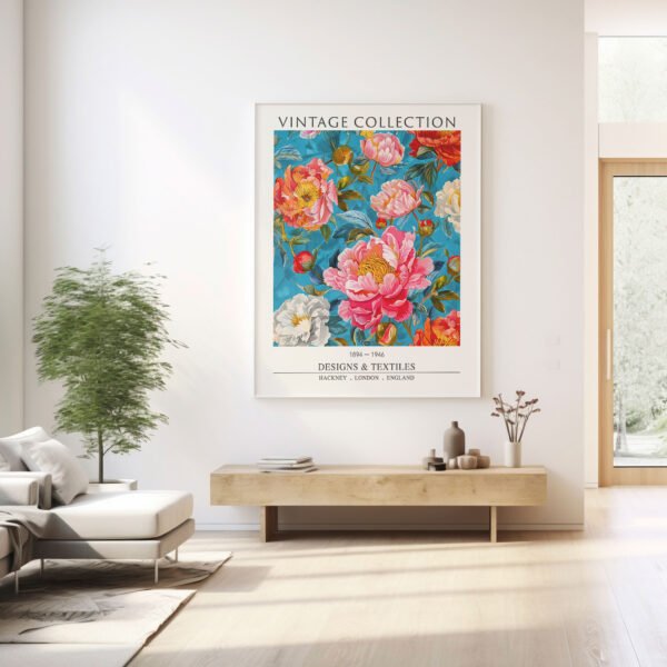 Vintage Peony Floral