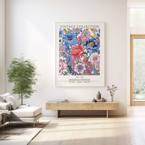 Vintage Wild Garden Floral