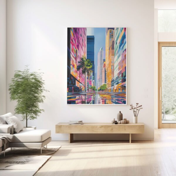 colourful city