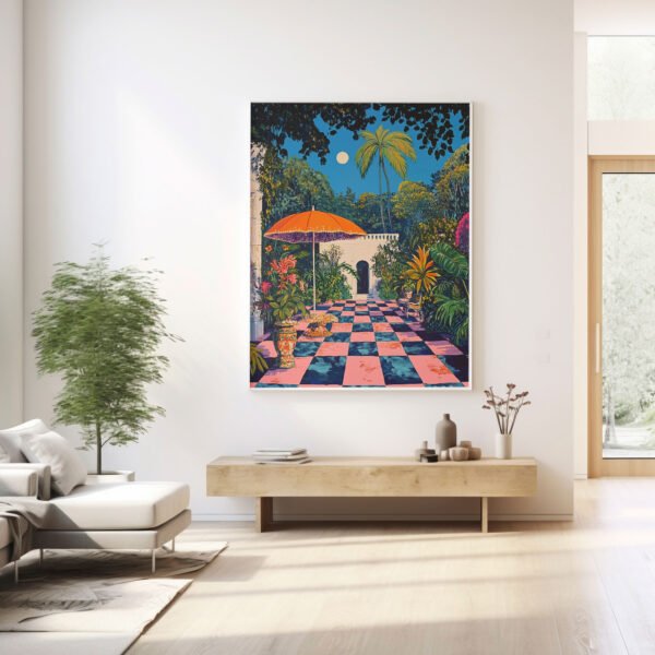 Tropical Courtyard