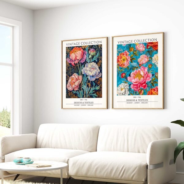 Vintage Peony Floral - Image 4