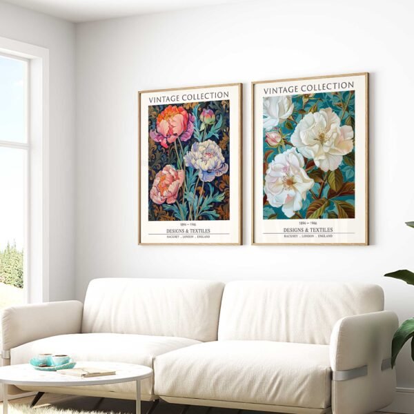 Vintage Peony Botanical - Image 4