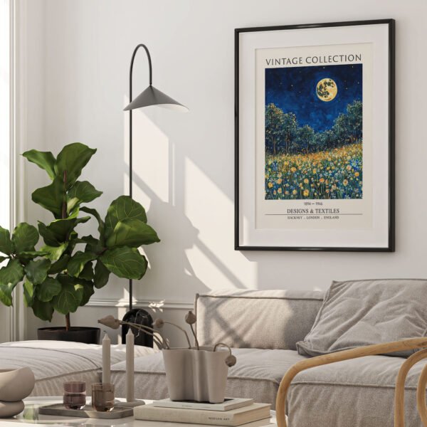 Vintage Full Moon Wildflower - Image 6