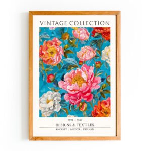 peony floral print