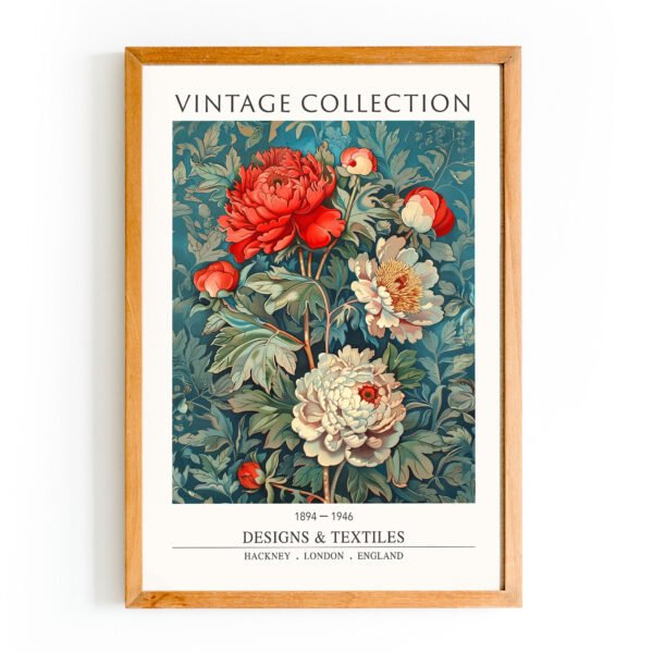 Vintage Peony Floral - Image 4