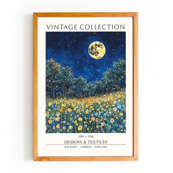Vintage Full Moon Wildflower - Image 3
